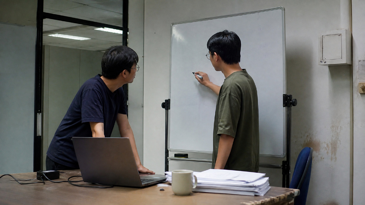 teammates reviewing a managed OpenClaw service