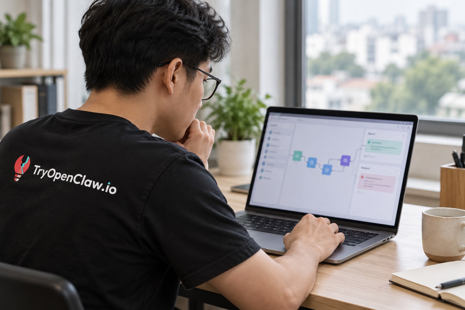 Kiểm tra các bước, đầu vào và kết quả của workflow trên máy tính